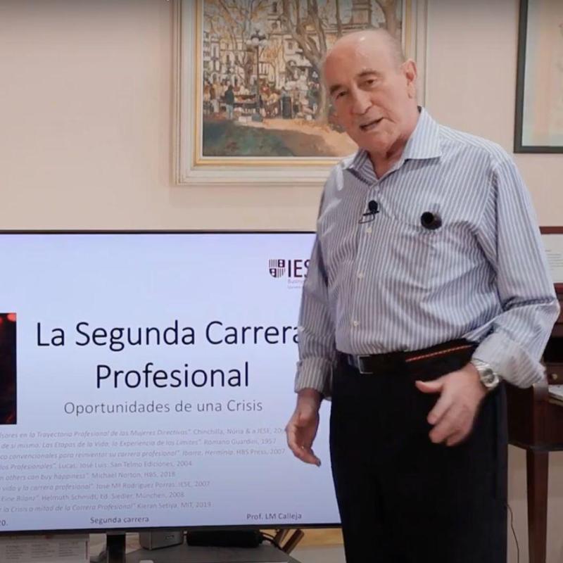 La segunda carrera&nbsp;profesional